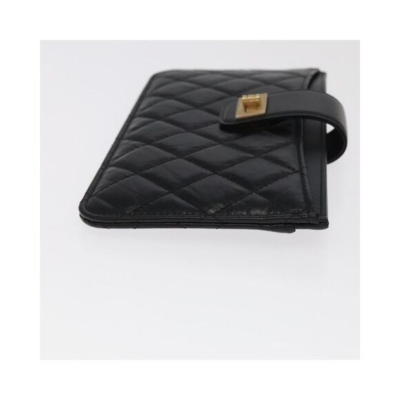 Pre Loved Chanel 255 Women Black Wallets - Picture 4 of 8